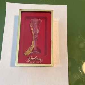 2000 Holiday Crystal Shot Glass